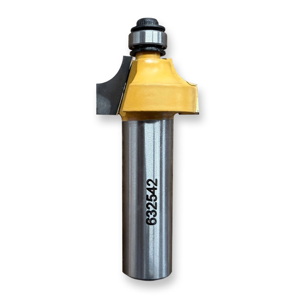 Sommerfeld Beading Router Bit Woodworking Tool w/Bearing 1/4CR,1CD,17/32CL,2-17/32CL,1/2SH