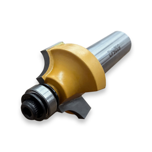 Sommerfeld Beading Router Bit Woodworking Tool w/Bearing 1/4CR,1CD,17/32CL,2-17/32CL,1/2SH