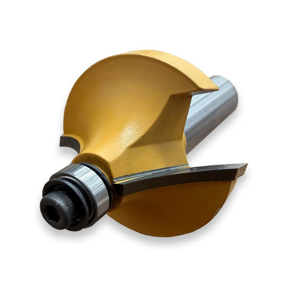 Sommerfeld Beading Router Bit Woodworking Tool w/Bearing 1/2CR,1-1/2CD,3/4CL,2-11/16OL,1/2SH