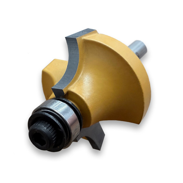 Sommerfeld Beading Router Bit Woodworking Tool w/Bearing 5/16CR,1-1/8CD,9/16CL,2-1/4OL,1/4SH