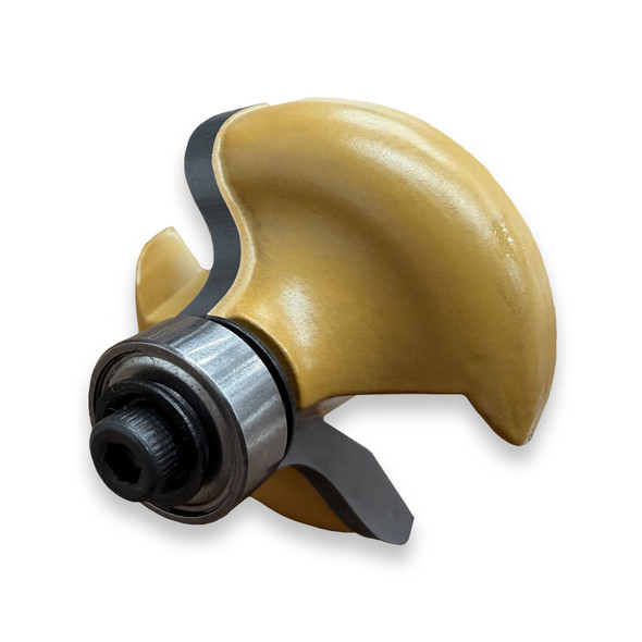 Sommerfeld Ogee Router Bit Woodworking Tool w/1/2Brg 1/4CR,1-1/2CD,5/8CL,2-5/16OL,1/4SH