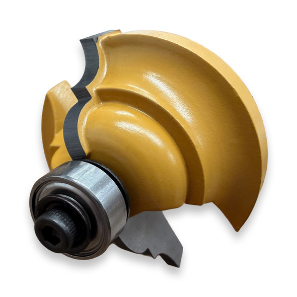 Sommerfeld Classical Router Bit Woodworking Tool 1/4CR,1-11/16CD,3/4CL,2-3/4OL,1/2SH,1/2Bearing