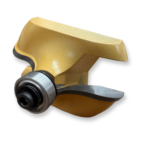 Sommerfeld Ogee Router Bit Woodworking Tool w/1/2Brg 3/8CR,2CD,7/8CL,2-7/8OL,1/2SH