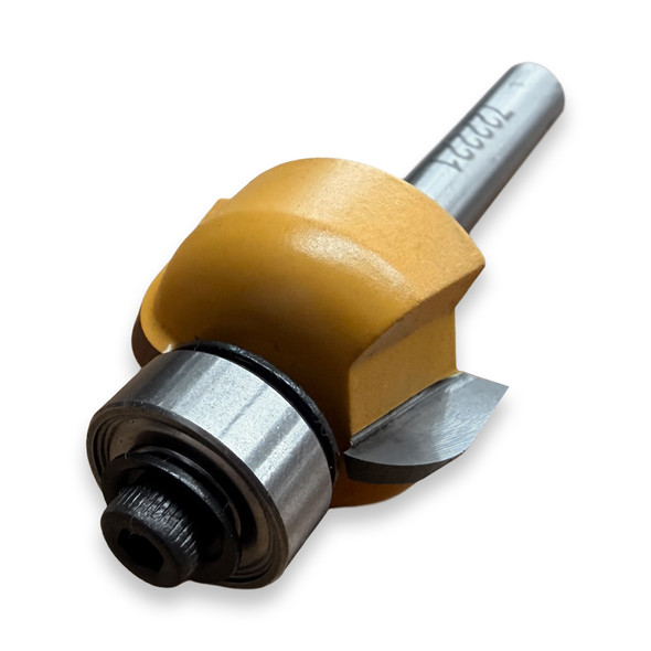 Sommerfeld Cove Router Bit Woodworking Tool w/Bearing 3/16CR,7/8CD,1/2CL,2 3/16,1/4SH