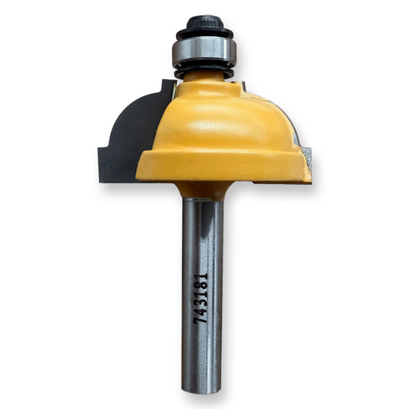 Sommerfeld Cove Router Bit Woodworking Tool w/Fillet w/3/8Brg 5/16CR,1 1/4CD,19/32CL,2 1/4OL,1/4SH