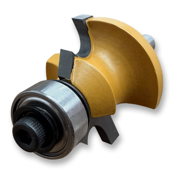 Sommerfeld 135*Molding Router Bit Woodworking Tool w/bearing 5/31CR,1-1/8CD,5/8CL,2-1/4OL,1/4SH