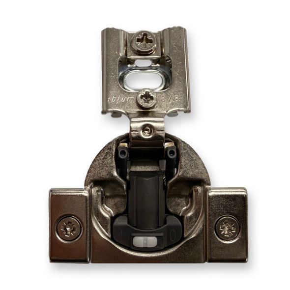 Blum Soft Close 3/8" Overlay Face Frame Hinge with plastic insert
