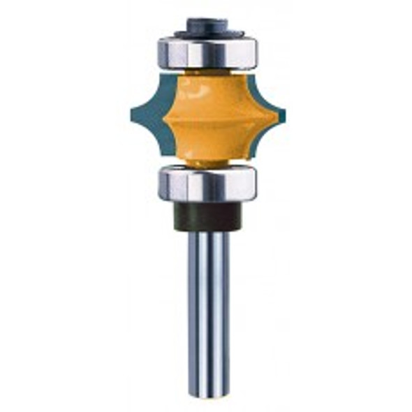Flute & Bead Bit 1/8CR,1CD,5/8CL,2-3/8OL,1/4SH