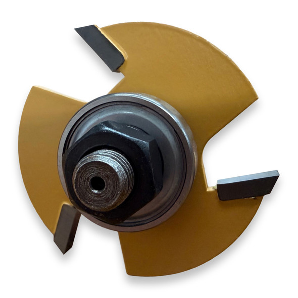 Sommerfeld 3-Wing Slot Cutter Router Bit Woodworking Tool 3/16 KERF, 1/4 SH