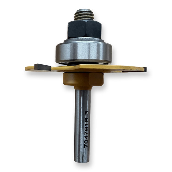 Sommerfeld 3-Wing Slot Cutter Router Bit Woodworking Tool 5/64 KERF, 1/4 SH
