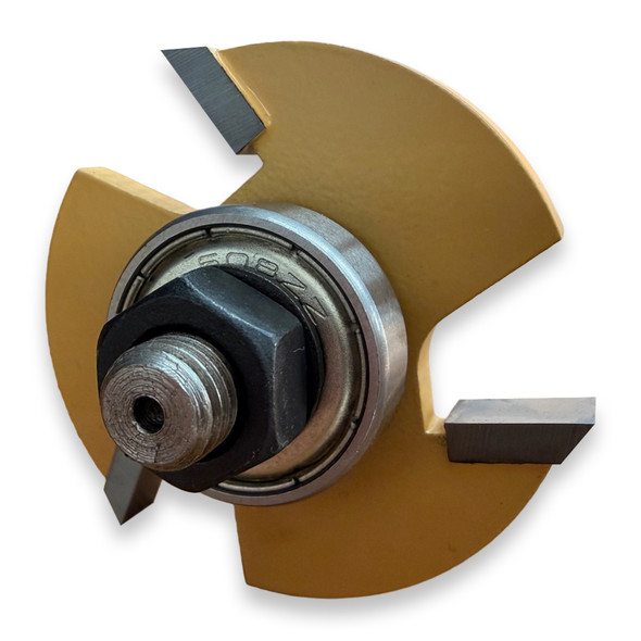 Sommerfeld 3-Wing Slot Cutters Router Bit Woodworking Tool 1/4 KERF, 1/2SH