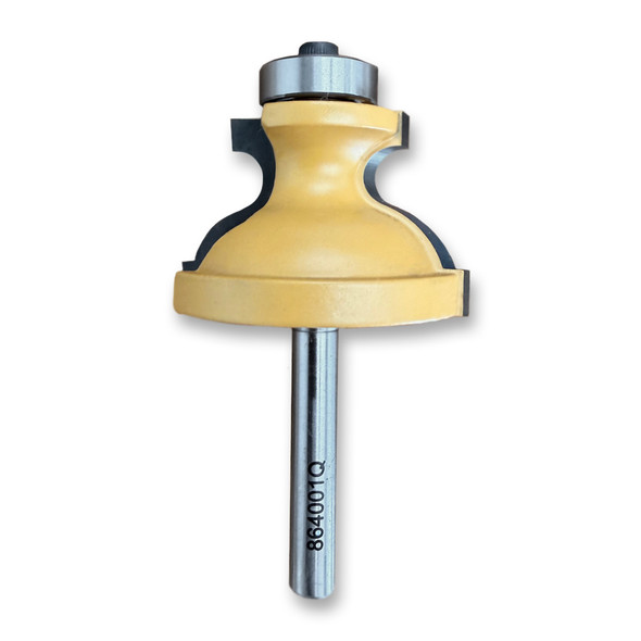 Sommerfeld Arch. Molding Profile Router Bit Woodworking Tool 1 9/16CD,1CL,2 7/8OL,1/4SH