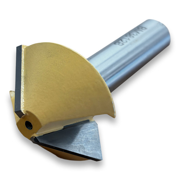 Sommerfeld Bird's Mouth Joint Router Bit Woodworking Tool 45CA,1-1/2CD,7/8CL,2-3/4OL,1/2SH