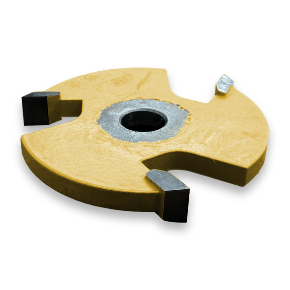 Sommerfeld 3-Wing Slotting Cutter Blade Woodworking Tool 1 7/8CD,1/4KERF