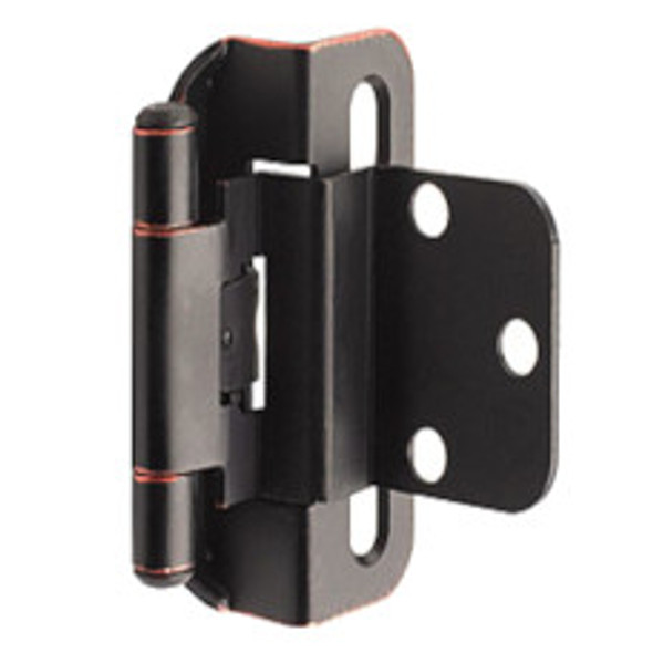 Amerock Self Closing Partial Wrap 3/8" Hinges