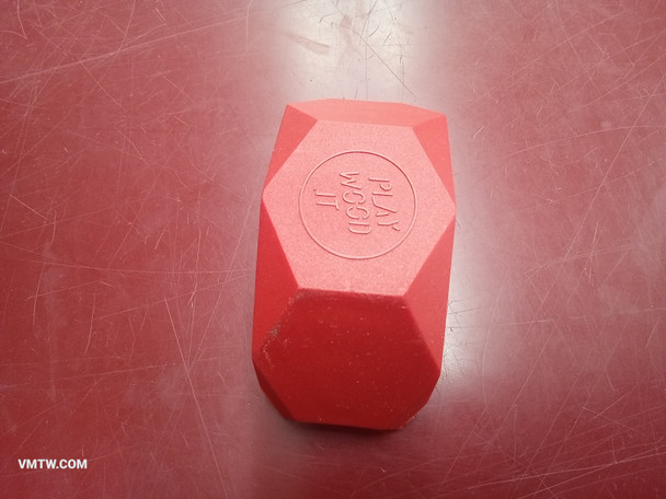 PlayWood 4pcs 90 connectors. Hi-tech plastic clamps for joining wood panels of 3/4 inches. Ideal for DIY: create furniture for your home, garden, office, kidsroom and setup events (Red)