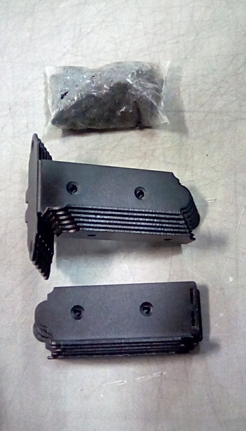 OZCO Ornamental Wood Ties 6-8" Joist Hanger Tabs in Laredo Sunset, 4-Pack