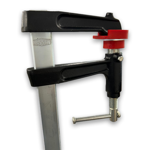 Bessey PZ4.024 Rapid Action Clamp with No Twist Clamping Action & 24" Capacity 4" Throat Depth
