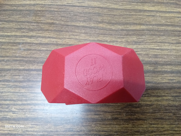 PlayWood 4pcs 90 connectors. Hi-tech plastic clamps for joining wood panels of 3/4 inches. Ideal for DIY: create furniture for your home, garden, office, kidsroom and setup events (Red)