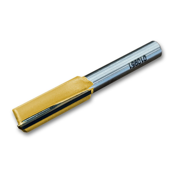 Straight Bit-Single Flute 3/8CD,1CL,2-1/4OL,1/4SH