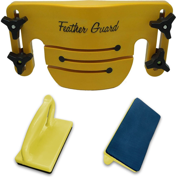 Sommerfeld' tools Unique Featherguard and push block set for router table or table saw or jointer safety and improved precision