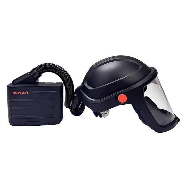 Viking New Air Safety BXH-3001 PAPR (Powered Air Purifying Respirators) with hard Helmet and 99.97 HEPA Filter