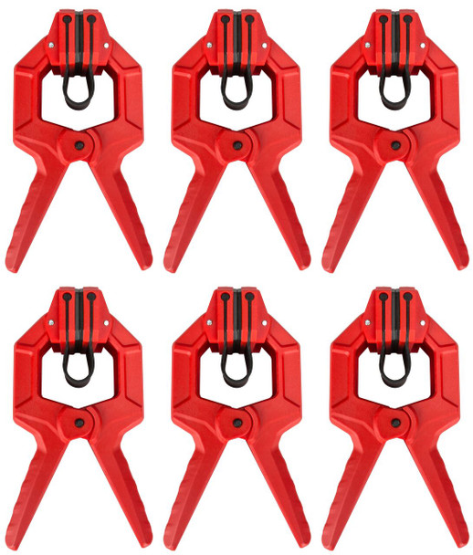 VMTW Band Clamp 6 pack for edge clamping, banding on shelving, cabinet edges, plywood edging, laminations
