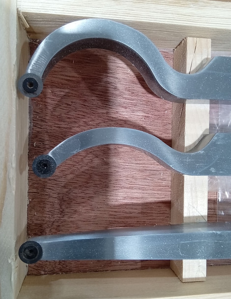 VMTW Mini Three Piece Lath Tool carbide Tip Hollowing set for wood turning on small bowls vase