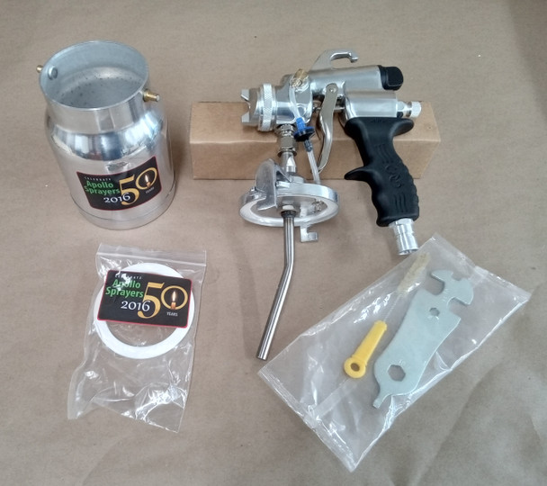 Apollo Sprayers HVLP ECO-3 3-Stage Turbine Paint Spray System, E7000 Spray Gun & 20' Hose