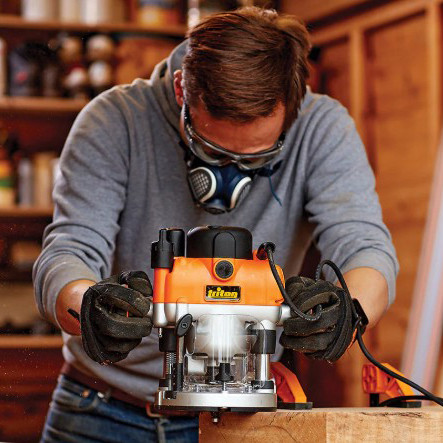 Triton TRA001 3-1/4 HP Dual Mode Precision Plunge Router