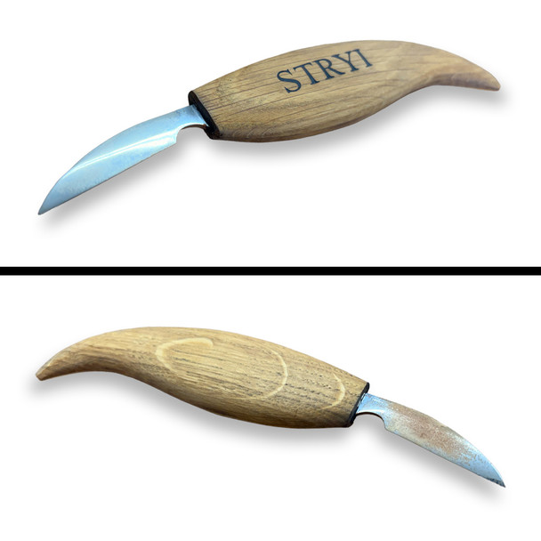 USED STRYI 3 piece Woodworking Woodcarving tool set *READ*