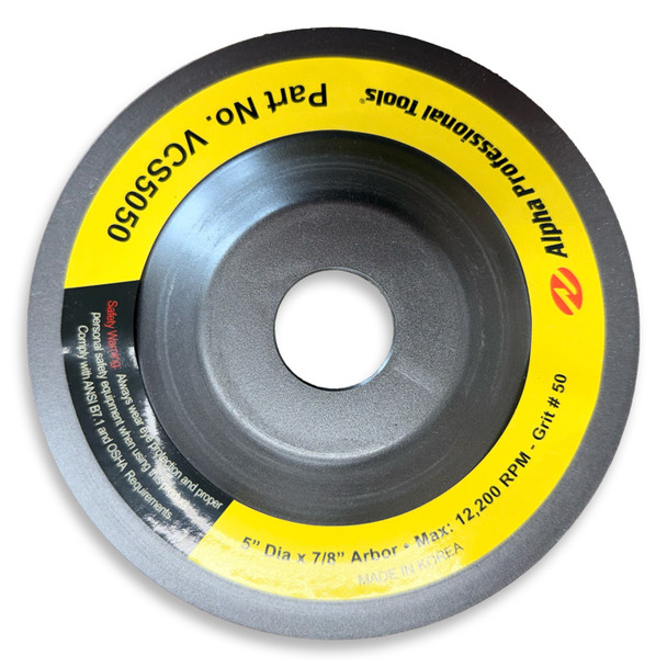 USED ALPHA SPIKE Surface Grinding Disc VCS5050 *READ*