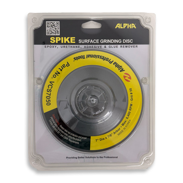 USED ALPHA SPIKE Surface Grinding Disc VCS7050 *READ*
