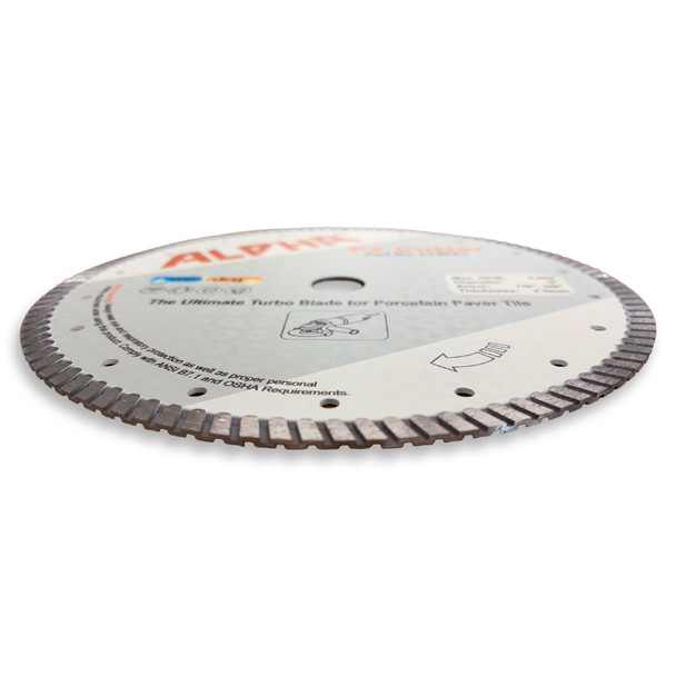 USED Alpha PT Cutter 09 inch Dry Cutting Turbo Blade LT09A+ *READ*