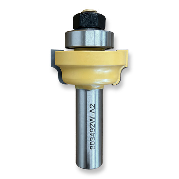 Sommerfeld Arch. Molding Profile Router Bit Woodworking Tool CR 1/8", CL 5/8", OL 2-3/4", S 1/2"