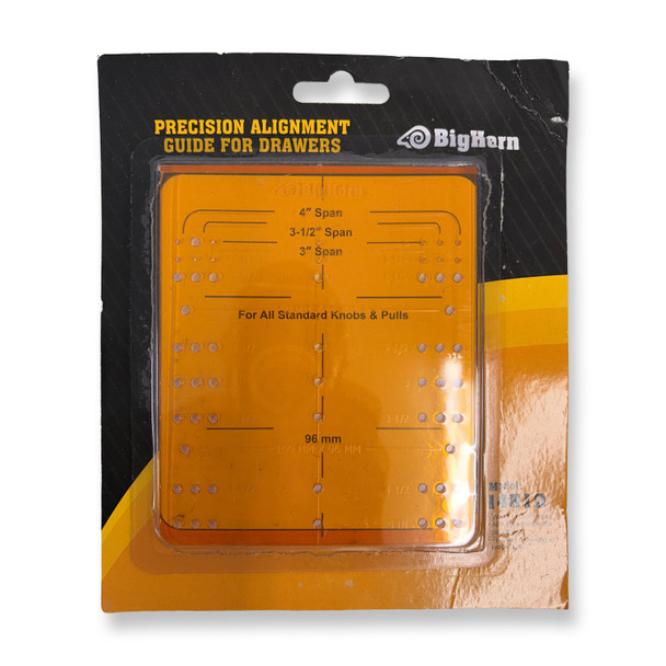 Big Horn 14830 Cabinet and Drawer Template Kit *READ*