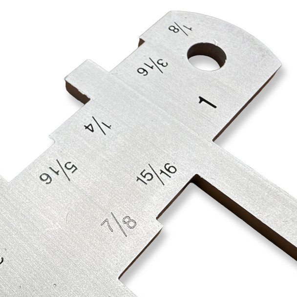 Big Horn 19080 Aluminum Router Depth Gauge *READ*