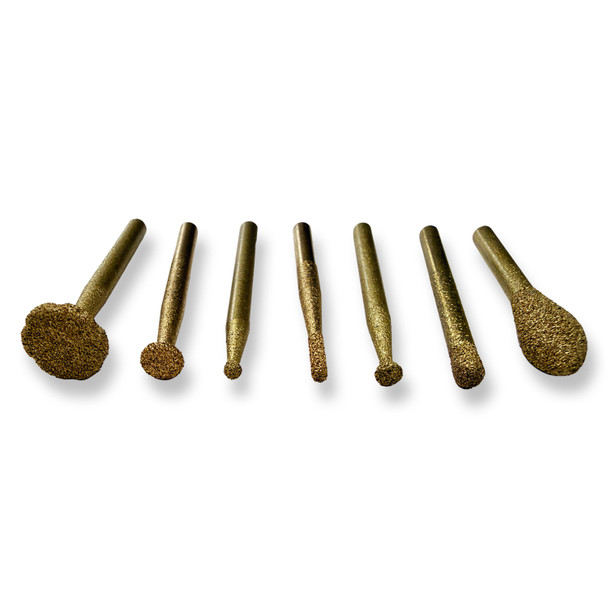 Dura-GRIT SR-SET-7FD-120 120-Grit Fine Detail Carbide Carve Set *READ*