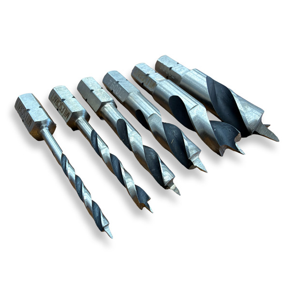 Milescraft 2300 Wood Stubby Drill Bit Set *READ*