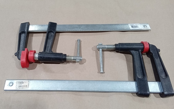 Bessey PZ4.012 12" Rapid Action Clamp w/ No-Twist Clamping Action 2-Pack