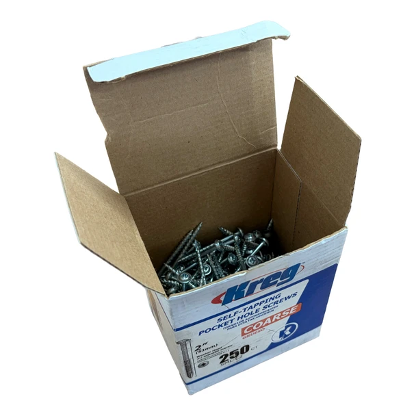 Outlet Kreg SML-C2 Pocket Screws 2-Inch, #8 Coarse, Washer Head *READ*