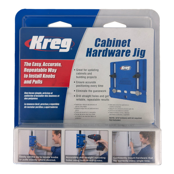 Outlet Kreg Tool Company KHI-PULL Cabinet Hardware Jig "READ"