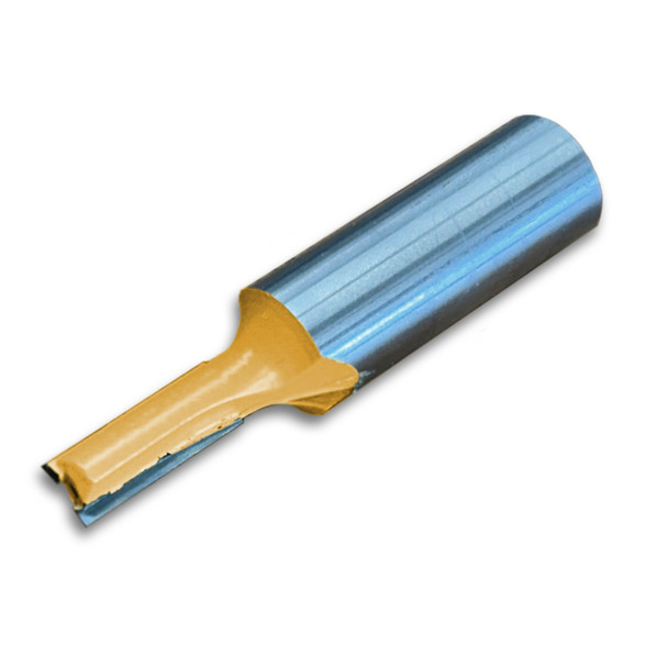 Straight Bit-Two Flute 1/4CD,5/8C L,2-1/4OL,1/2SH