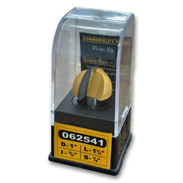 Core Box Bit 1/2CR,1CD,5/8CL,1-7/8OL,1/4SH