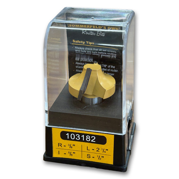 Ovolo Bit 3/8CR,1-1/4CD,5/8CL,2-1/4OL,1/2SH