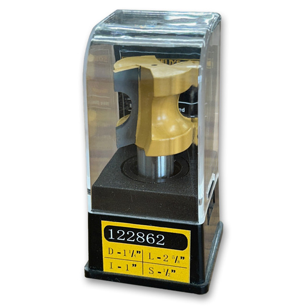 Bull Nose Bit 1/4CR,1-1/8CD,1CL,2-5/8OL,1/2SH