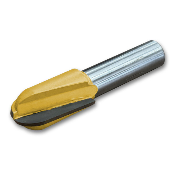 Round Nose Bit 3/8CR,3/4CD,1-1/4CL,2-7/8OL,1/2SH