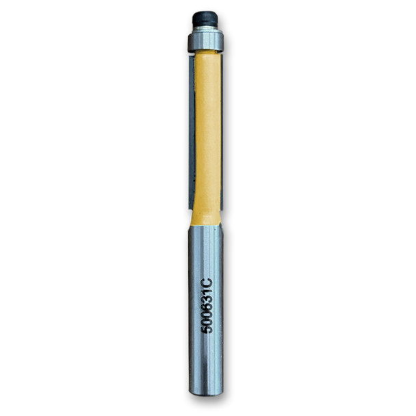 Flush Trim Bit w/Bearing 1/4CD,1CL.2-5/8OL,1/4SH