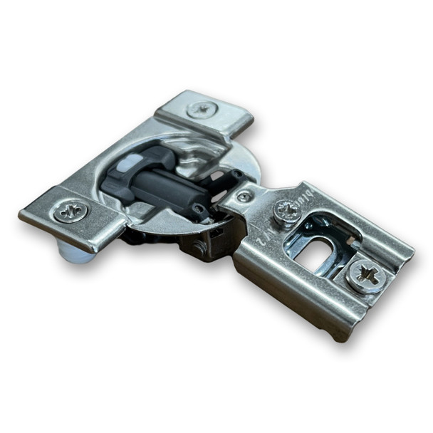 BLUM Soft Close Hinge 1/2" Overlay with plastic inserts - SINGLE UNIT          BLUM Soft Close Hinge 1/2" Overlay with plastic inserts - SINGLE UNIT