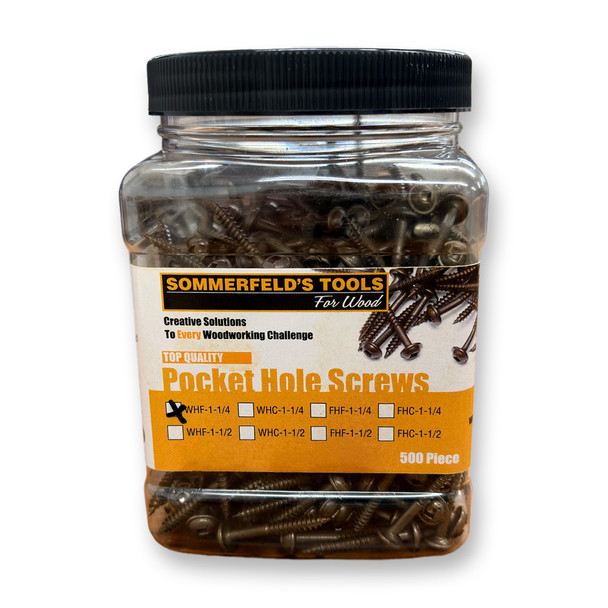 Sommerfeld #7MaxiLoc/WHF 1 1/4F *500 pieces